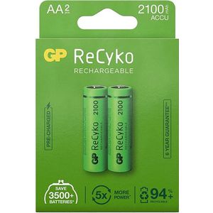 GP Recyko 2x Aa 2100 Mah