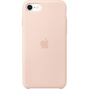 Apple Iphone Se Siliconen Case Roze/zand