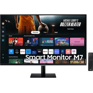 Samsung Smart Monitor M7 Ls32dm702uuxen - 32 Inch 3840 X 2160 (ultra Hd 4k) Va-paneel