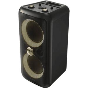 Peaq - PPS 200-RW - Party Speaker - Zwart - 80 Watt - Bluetooth
