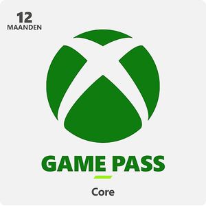 Xbox Game Pass Core - 12 Maanden - Console Multiplayer - Meer dan 25 Games
