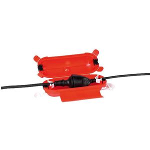 Vivanco Ip44 Veiligheidsdoos Stopcontactbescherming Rood Veiligheidsdoos