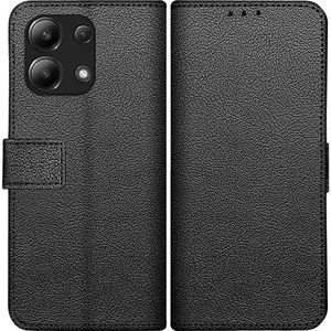Just In Case 327710 Classic Wallet Telefoonhoesje Voor Xiaomi Redmi Note 13 Zwart