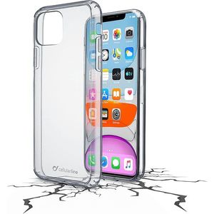 Cellular-line Case Clear Duo Voor Apple Iphone 11 Transparant