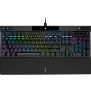 Corsair Corsair K70 Rgb Pro - Optisch-mechanisch Gaming Toetsenbord Us Qwerty Backlit Led Opx Zwarte Pbt Keycaps Zwart