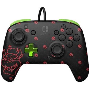 PDP - REMATCH GLOW - Bedrade Controller - Bowser - Nintendo Switch