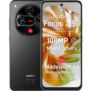 ZTE - Blade Nubia Focus 2 - Smartphone - Zwart - 256GB/8GB