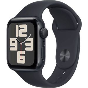 Apple Watch Se GPs 40 Mm Middernacht Aluminium Case/middernacht Sport Band - S/m