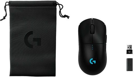Logitech - G Pro 2 - Gamingmuis - Zwart - Draadloos - Hero 2 Sensor