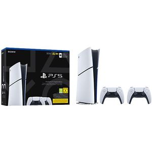 Sony Playstation®5 Digital Edition 825 Gb – Bundel Met Twee Dualsense® Draadloze Controllers