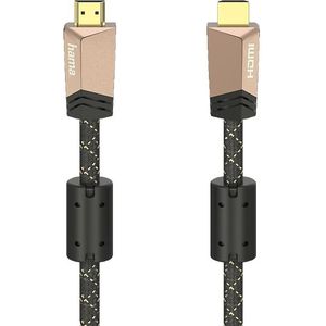 Hama Premium HDMI™-kabel Met Ethernet Conn. - Conn. Ferriet Metaal 3,0 M