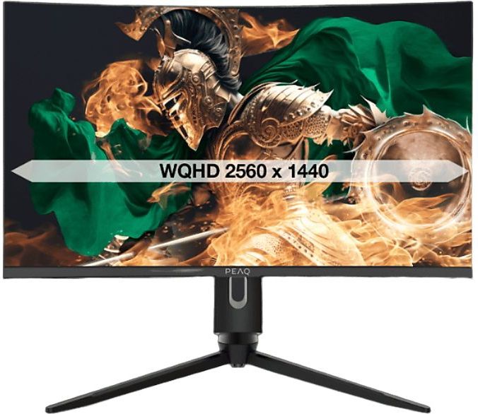 Peaq Pmo G271-cqk - 27 Inch 2560 X 1440 (quad Hd) 1 Ms 165 Hz