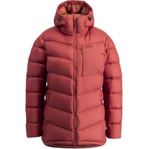 Lundhags Fulu Down Hooded Jacket, donsjas, dames, rood