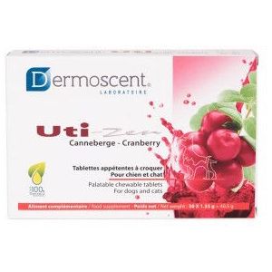 Dermoscent Uti-Zen Cranberry Tabletten voor hond en kat