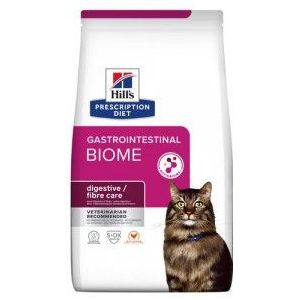 2 x 3 kg Hill's Prescription Diet Gastrointestinal Biome kattenvoer met kip