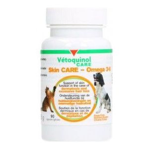 Vétoquinol Care Skin Care Omega 3-6 voor hond en kat