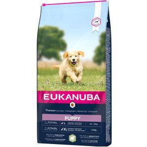 12 kg Eukanuba Puppy Large met lam & rijst hondenvoer