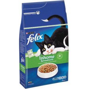 4 kg Felix Inhome Sensations kattenvoer