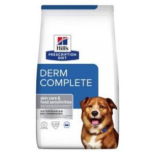 12 kg Hill's Prescription Diet Derm Complete Skin Care & Food Sensitivities