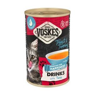 Voskes Drinks met tonijn kattensnack (135 ml)
