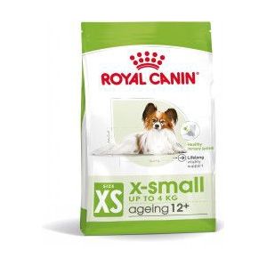 2 x 1,5 kg Royal Canin X-Small Ageing 12+ hondenvoer