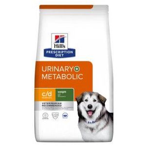 3 x 1,5 kg Hill's Prescription Diet C/D Multicare Urinary + Metabolic (Weight Care) hondenvoer