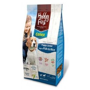 2 x 3 kg HobbyFirst Canex Puppy Junior met vis en rijst hondenvoer