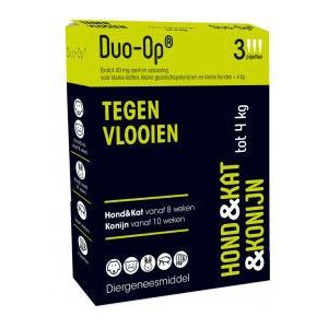 Duo-Op voor hond, kat en konijn 40 mg (tot 4 kg)