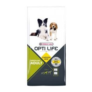 2 x 2,5 kg Opti Life Adult Medium hondenvoer