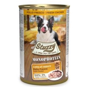 Stuzzy Monoprotein kip nat hondenvoer 400 gram