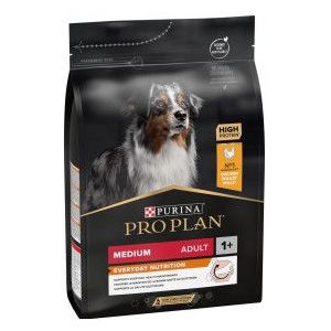 2 x 3 kg Pro Plan Medium Adult Everyday Nutrition met kip hondenvoer