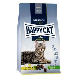 2 x 10 kg Happy Cat Adult Culinary Land Geflügel (met gevogelte) kattenvoer