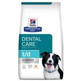 4 kg Hill's Prescription Diet T/D Dental Care hondenvoer met kip