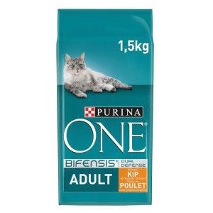 2 x 6 kg Purina One Adult Kip Volkoren Granen kattenvoer