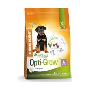 13 kg Fokker Opti-Grow L Puppy/Junior hondenvoer