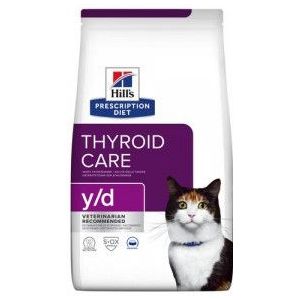 1,5 kg Hill's Prescription Diet Y/D Thyroid Care kattenvoer