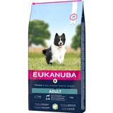2,5 kg Eukanuba Adult Small Medium lam & rijst hondenvoer