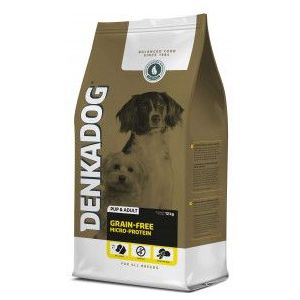2 x 12 kg Denkadog Grain-Free Micro-Protein hondenvoer