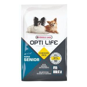 2 x 7,5 kg Opti Life Senior Mini hondenvoer
