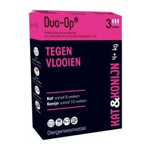 Duo-Op voor kat en konijn 80mg (4+ kg)