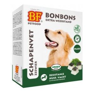 BF Petfood Schapenvet Maxi Bonbons met zeewier