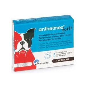 Anthelmex Forte Kauwtabletten voor honden