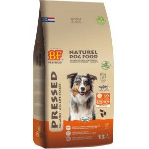 2 x 13,5 kg BF Petfood met zalm graanvrij geperst hondenvoer