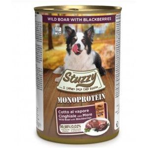 Stuzzy Monoprotein everzwijn nat hondenvoer 400 gr.