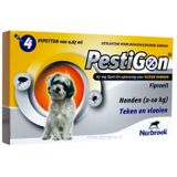 Pestigon Spot-On voor honden van 2 tot 10 kg