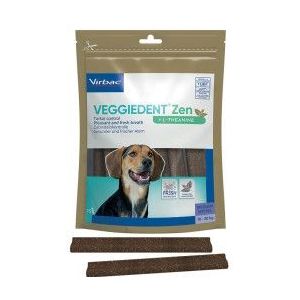Virbac Veggiedent Zen kauwstrips hond M (15 st.)