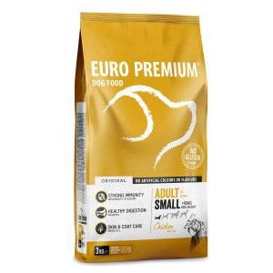 2 x 3 kg Euro Premium Adult Small Chicken & Rice hondenvoer