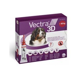 Vectra 3D XL Spot-on hond 40+ kg (3 pipetten)