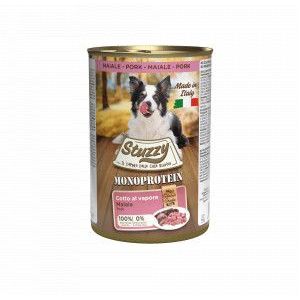 Stuzzy Monoprotein varken natvoer hond 400 g.