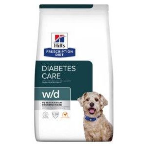 10 kg Hill's Prescription Diet W/D Diabetes Care hondenvoer met kip